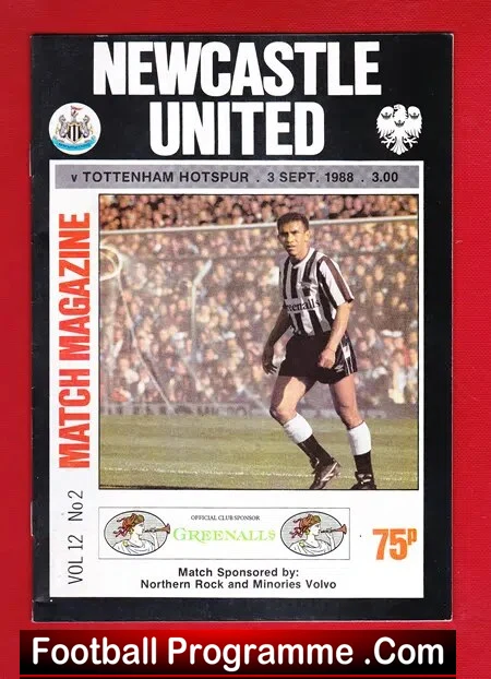 Newcastle United v Tottenham 1988 – Gazza First Match Spurs