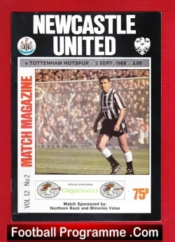 Newcastle United v Tottenham 1988 – Gazza First Match Spurs
