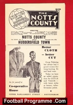 Notts County v Huddersfield Town 1956 – Denis Law First Match