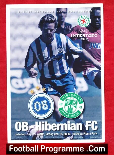 Odense BK v Hibernian Hibs 2006 – Inter Toto Cup Denmark