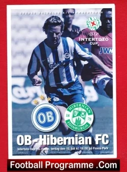 Odense BK v Hibernian Hibs 2006 – Inter Toto Cup Denmark
