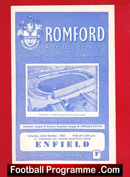 Romford v Enfield 1960 – FA Cup