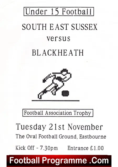 South East Sussex v Blackheath 1980s – Schoolboys Eastbourne