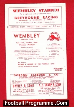 Wembley v Enfield 1969 – Middlesex Senior Cup Final