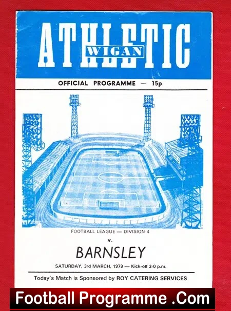 Wigan Athletic v Barnsley 1979