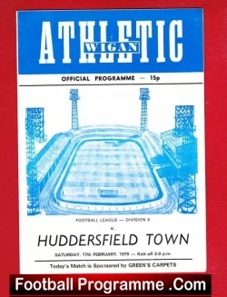 Wigan Athletic v Huddersfield Town 1979