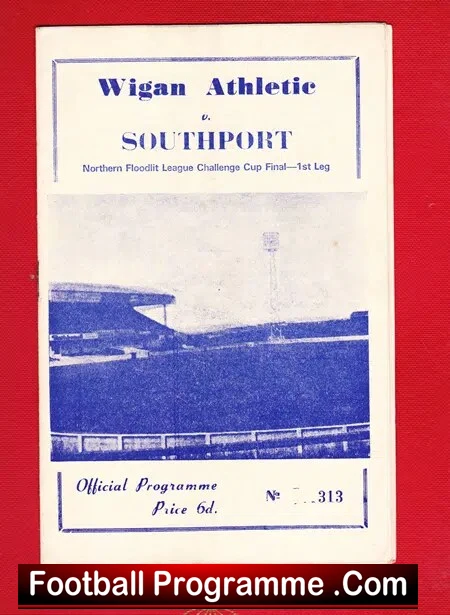 Wigan Athletic v Southport 1968