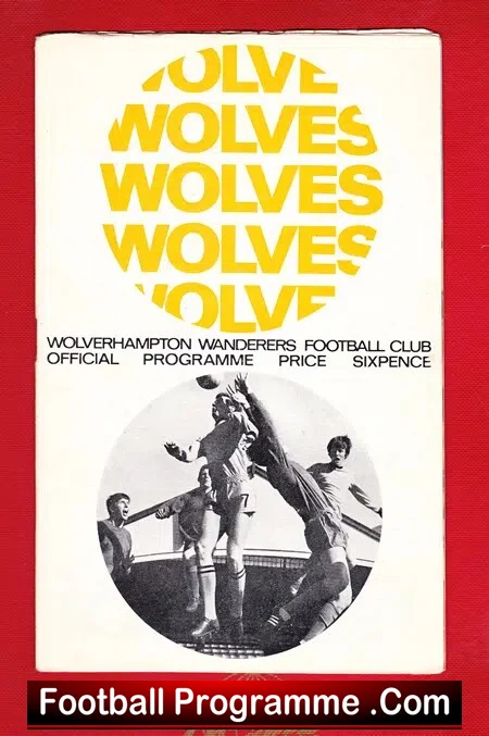 Wolves Wolverhampton v Leicester City 1967