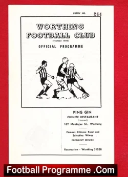 Worthing v Arundel 1972 – FA Amateur Cup
