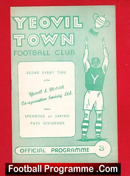 Yeovil Town v Torquay United 1959