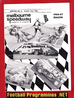 Australia Melbourne Speedway 1966