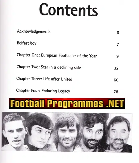 George Best Unseen Archives Football Book 2001