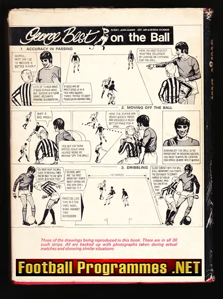 George Best On The Ball Football Book 1970