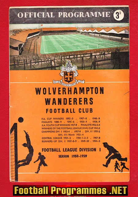Wolves Wolverhampton v WBA 1959 – Champions
