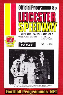 Leicester Speedway Midland Pairs Handicap 1972