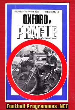 Oxford Speedway v Prague 1968
