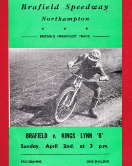 Brafield Speedway v Kings Lynn 1967 – Northampton UK