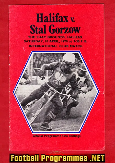 Halifax Speedway v Stal Gorzow 1970 – Poland Polish
