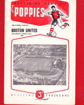 Kettering Town v Boston United 1960