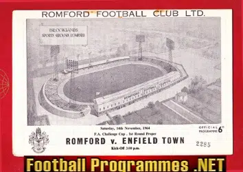 Romford v Enfield 1964 - FAC