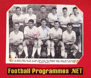 Barrow Football Club Multi Signed Team Picture 1963 – 1964