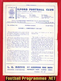 Ilford v Corinthian Casuals 1964