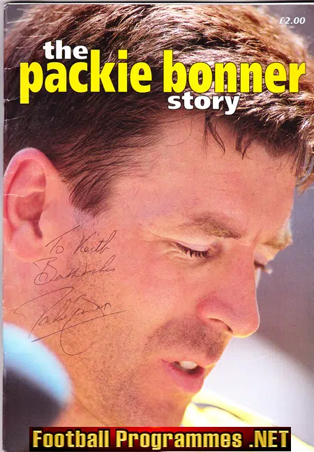 Packie Bonner Testimonial Benefit Match 1997 – Signed