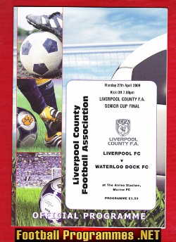 Liverpool v Waterloo Dock 2009 – Senior Cup Final at Marine