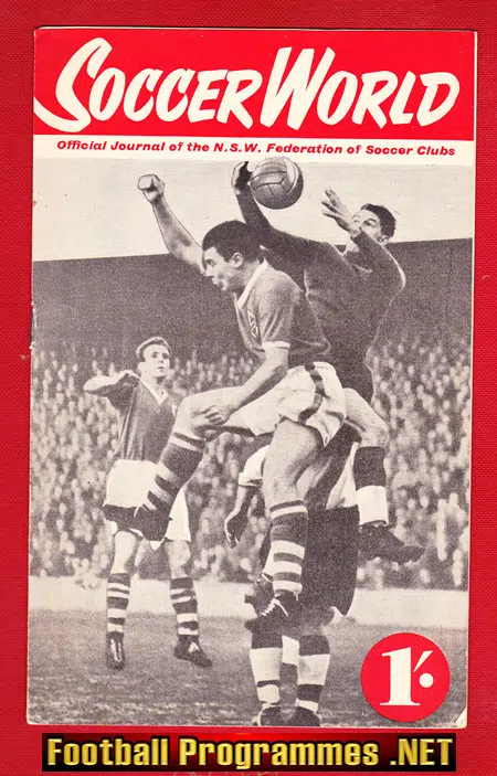 Australia NSW Soccer World Federation Tournament 1957 – 1