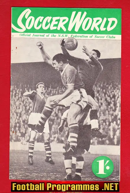 Australia NSW Soccer World Federation Tournament 1957 – 2