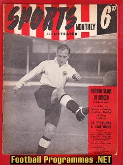 Sports Monthly Magazine Football 1951 - March