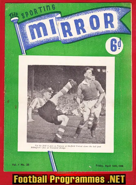 Sporting Mirror Football Soccer Magazine 1948 - April