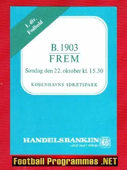 Boldklubben 1903 v Frem 1972 – Denmark