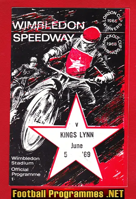 Wimbledon Speedway v Kings Lynn 1969