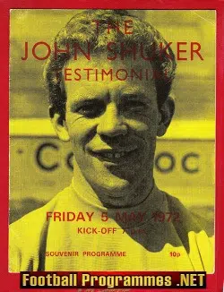 John Shuker Testimonial Benefit Match Oxford United 1972