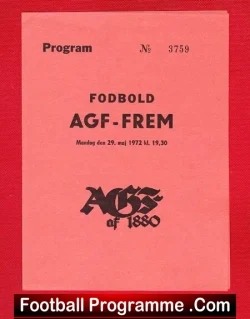 Aarhus Gymnastikforening AGF v Frem 1972 – Denmark