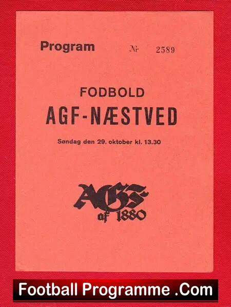 Aarhus Gymnastikforening AGF v Naestved 1972 – Denmark
