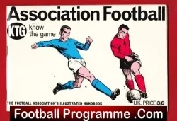 Association Football Booklet – Know The Game – Rules Laws 1960s