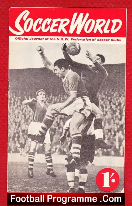 Australia NSW Soccer World Federation Tournament 1957 – 1