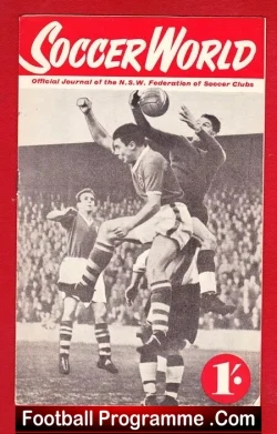 Australia NSW Soccer World Federation Tournament 1957 – 1