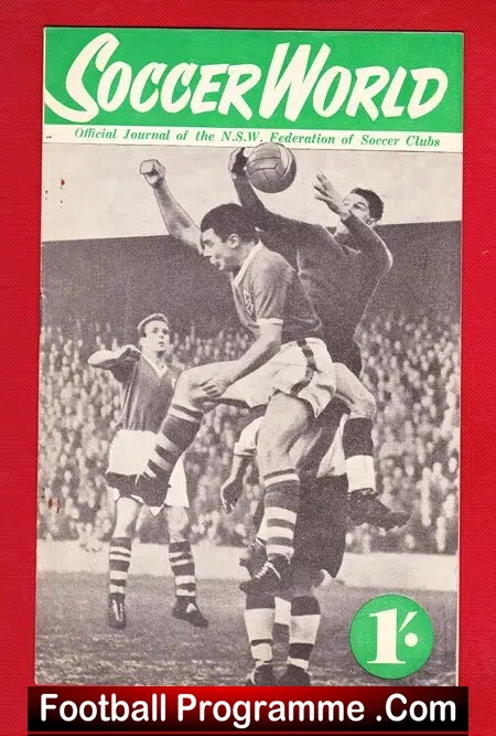 Australia NSW Soccer World Federation Tournament 1957 – 2