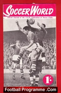 Australia NSW Soccer World Federation Tournament 1957 – 3