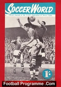 Australia NSW Soccer World Federation Tournament 1957 – 4