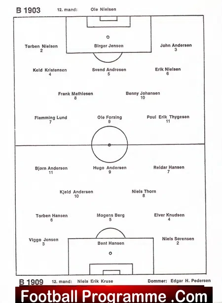 Boldklubben 1903 v Boldklubben 1909 1972 - Denmark