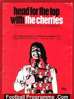 Bournemouth v Tottenham 1972 – Public Practice Match