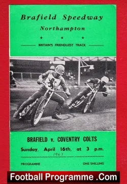 Bradfield Speedway v Coventry 1967