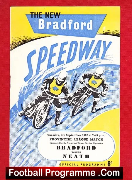Bradford Speedway v Neath 1962 – Provincial League