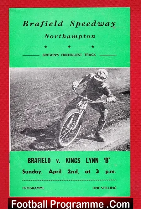 Brafield Speedway v Kings Lynn 1967 – Northampton UK
