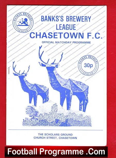 Chasetown v Wolves Wolverhampton 1991 – Friendly Match