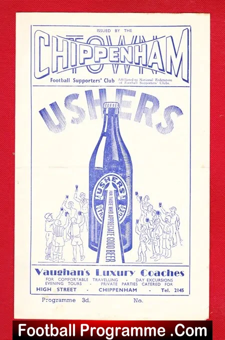 Chippenham Town v Stonehouse 1953 – Reserves Match